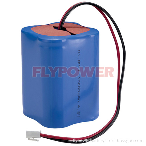 Ni-MH Battery, 4.8V 4/3D13000mAh Rechargeable Battery Pack (4S of FH-F13000)
